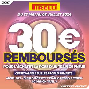 Catalogue Moto-Axxe | Jusqu'à 30€ de remboursés | 13/06/2024 - 31/07/2024