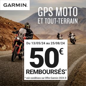 Promos de Sport à Fretin | Laissez-vous guider avec Garmin ! sur Dafy Moto | 13/06/2024 - 25/08/2024