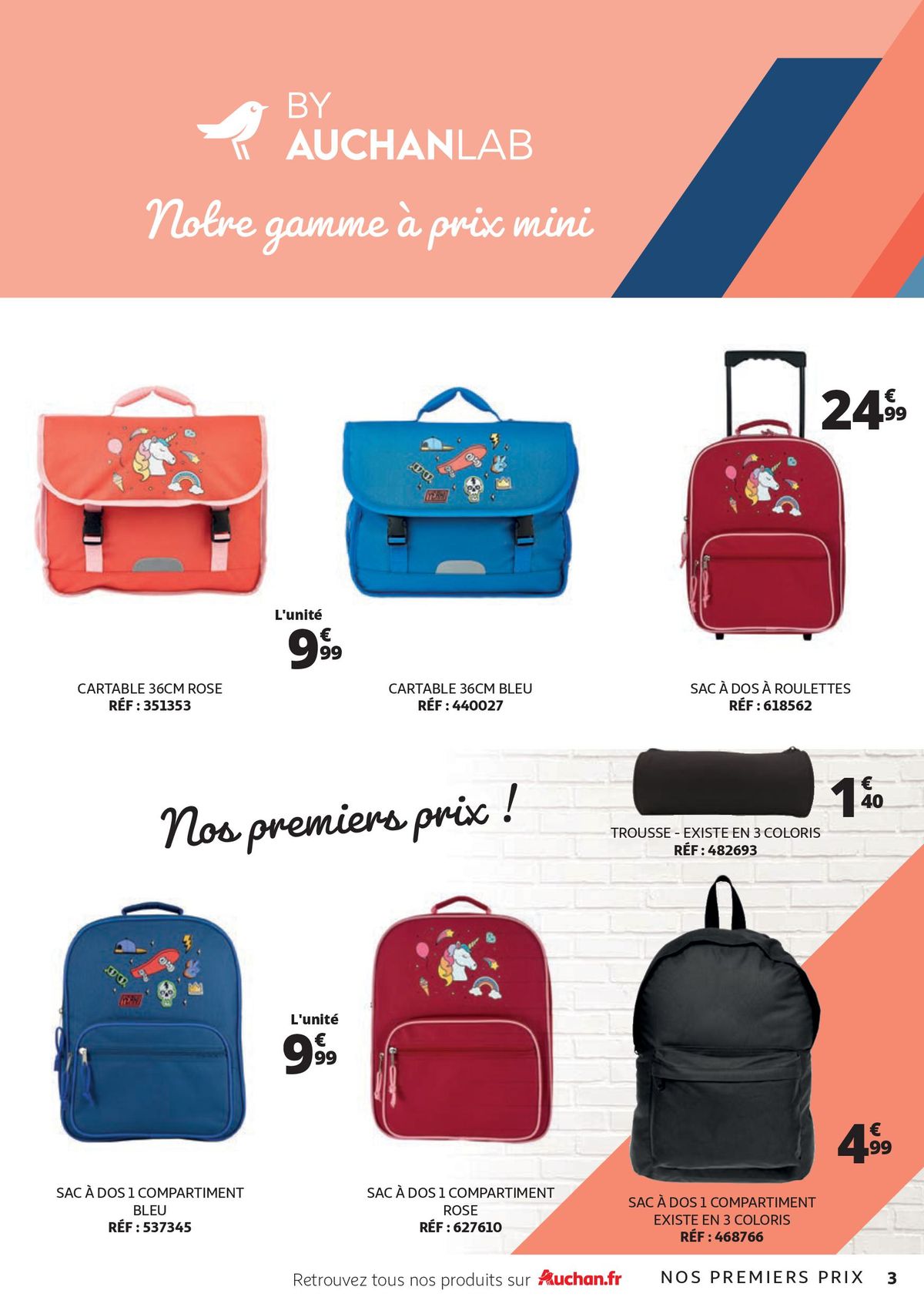 Catalogue Une rentrée haute en couleurs !, page 00003