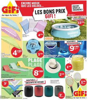 Catalogue Gifi à Méréaucourt | Encore mieux que les soldes, les bons prix GiFi ! | 01/07/2024 - 10/07/2024