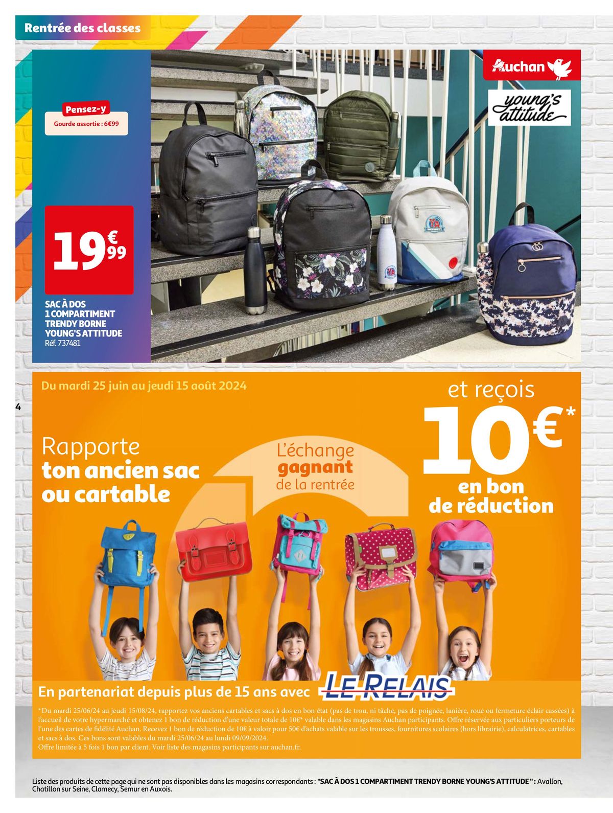 Catalogue La rentrée à petits prix !, page 00004