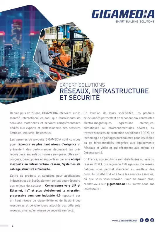 Catalogue Rexel à Gleizé | SOLUTIONS POUR ENVIRONNEMENTS INDUSTRIELS | 14/06/2024 - 31/12/2024