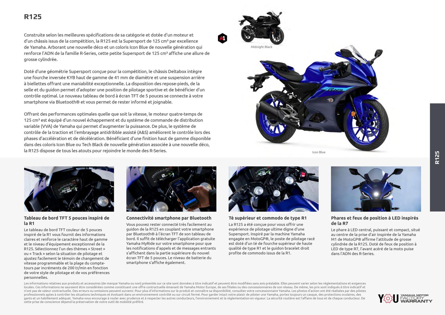 Catalogue Catalogue Yamaha Motos - Supersport, page 00008