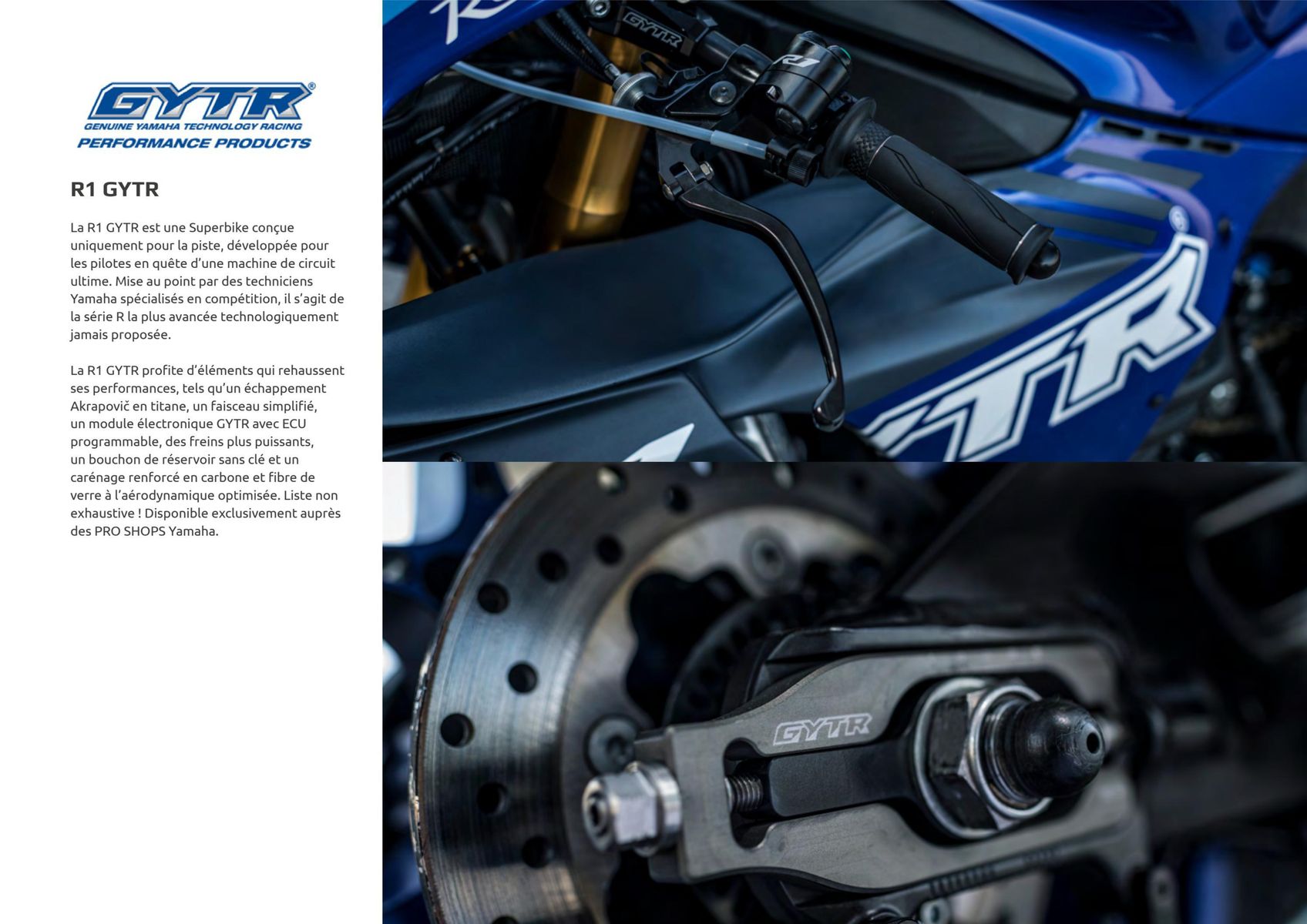 Catalogue Catalogue Yamaha Motos - Supersport, page 00015