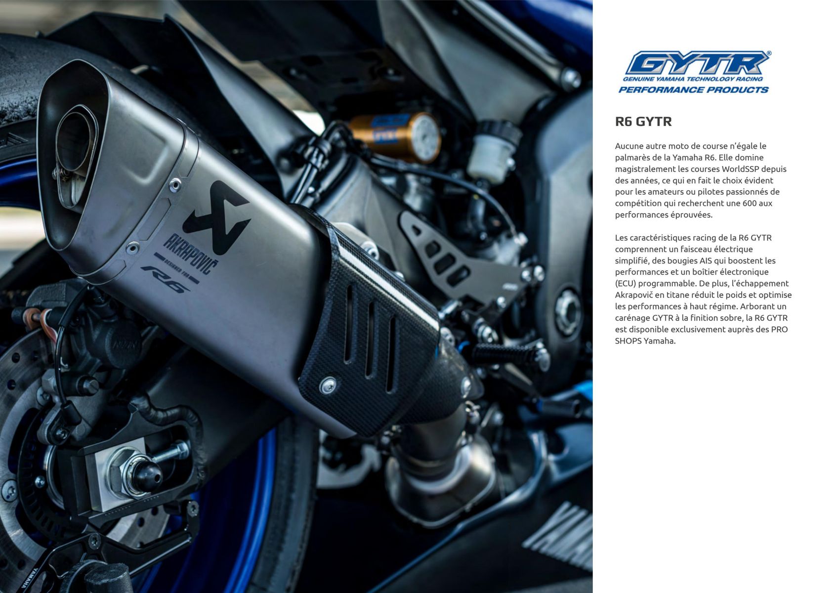 Catalogue Catalogue Yamaha Motos - Supersport, page 00018