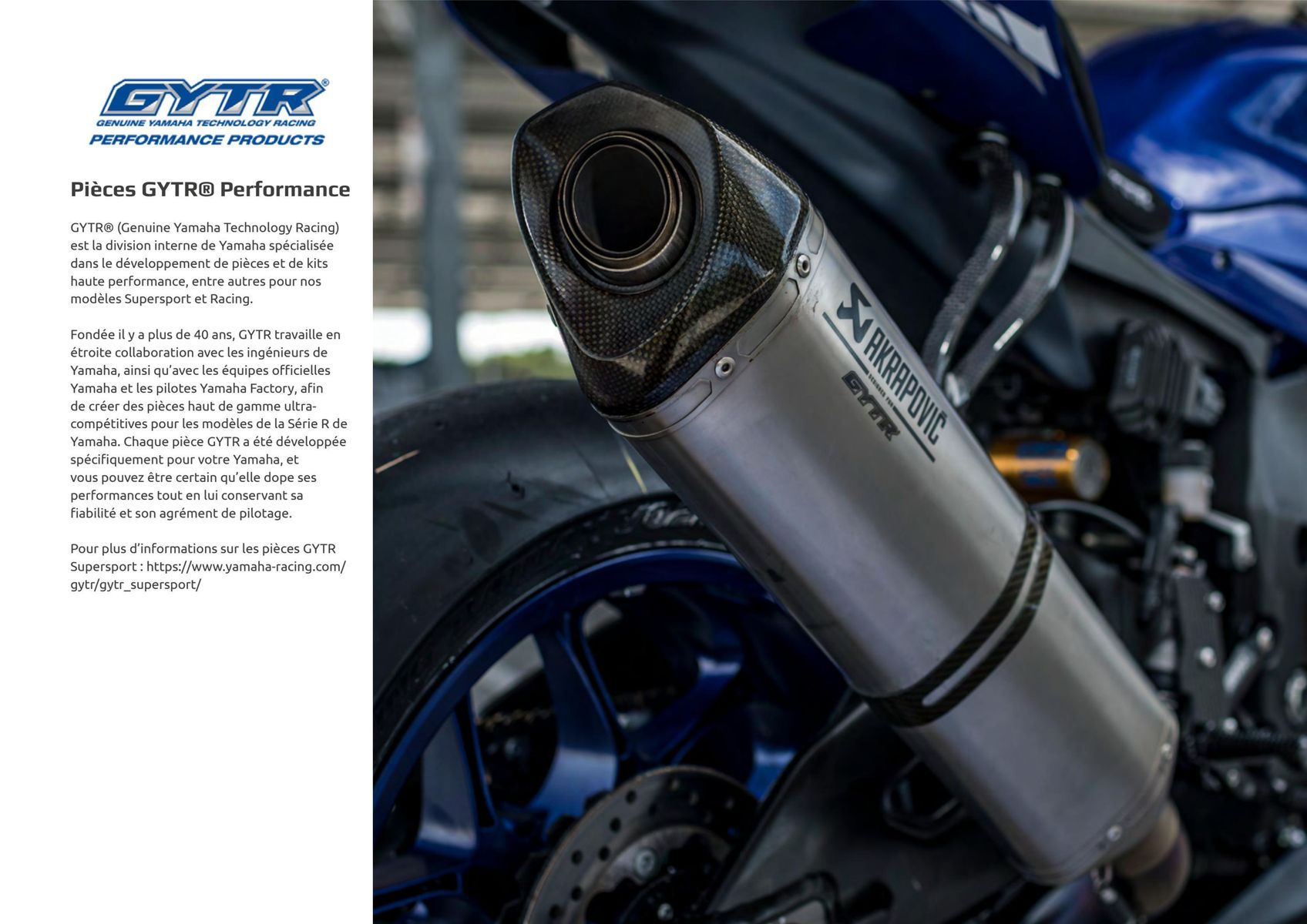 Catalogue Catalogue Yamaha Motos - Supersport, page 00046