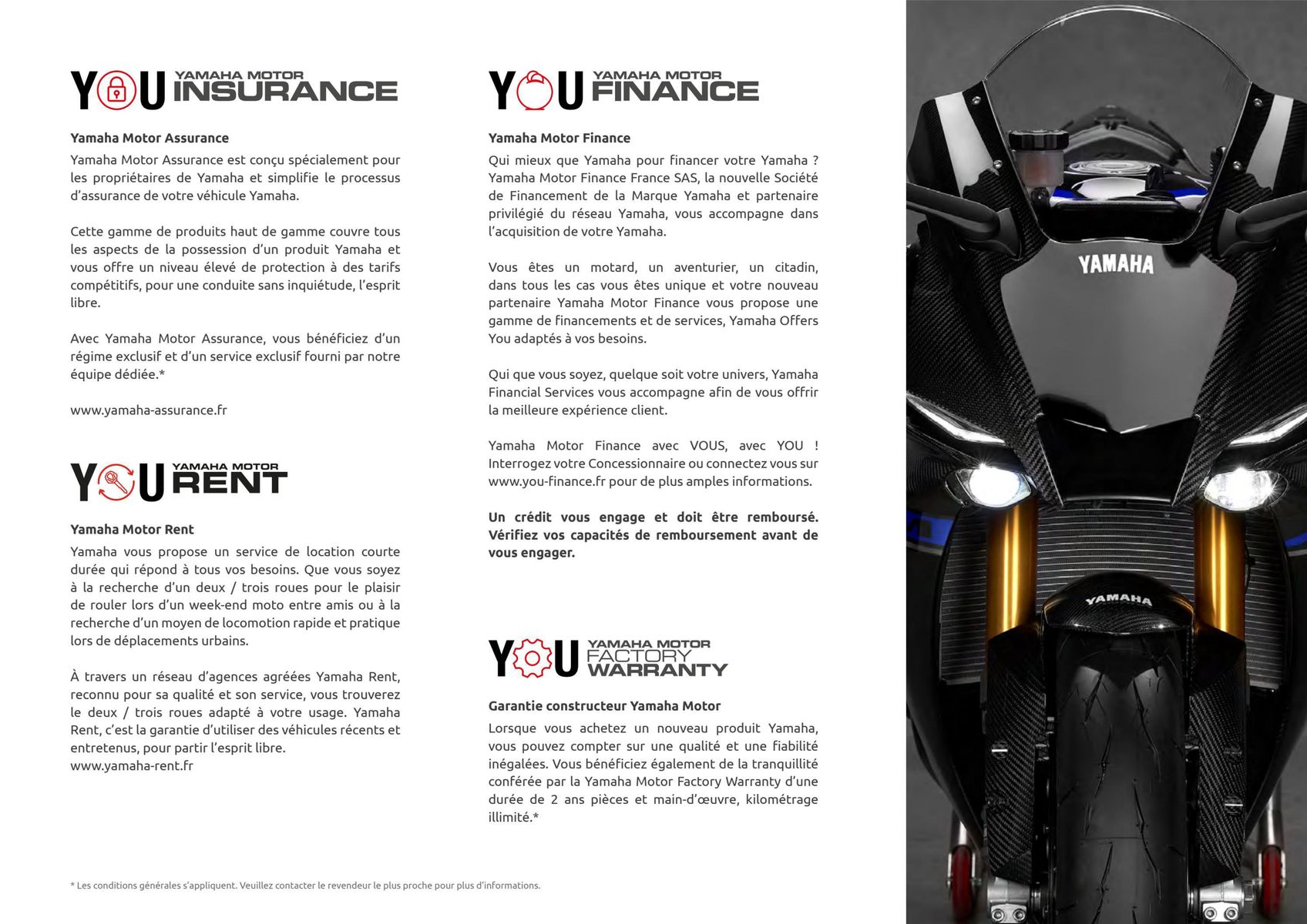 Catalogue Catalogue Yamaha Motos - Supersport, page 00052