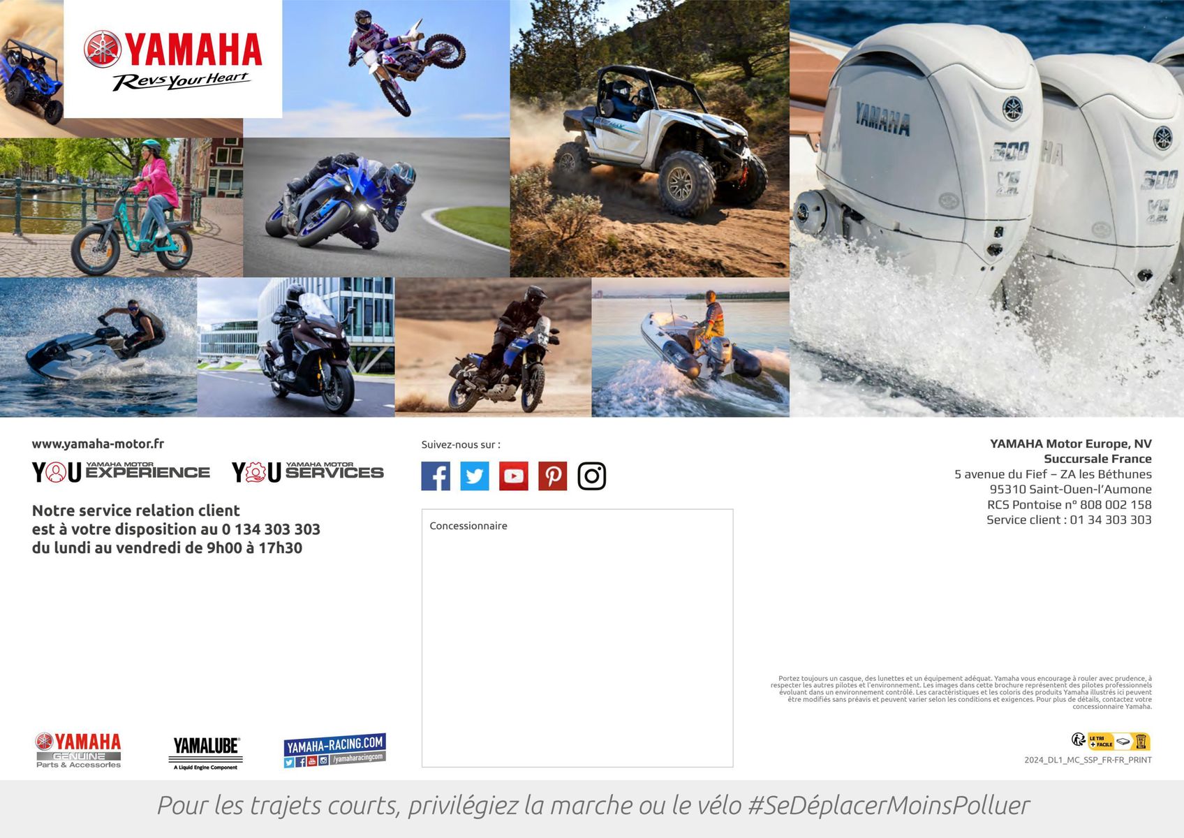 Catalogue Catalogue Yamaha Motos - Supersport, page 00055