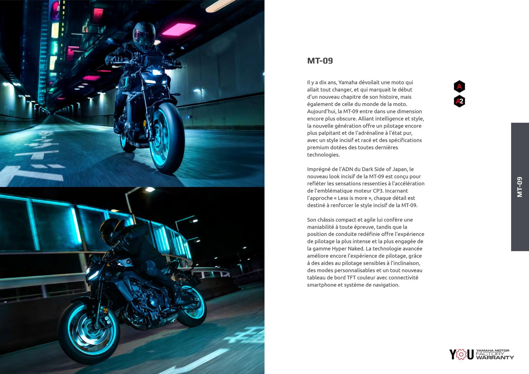 Catalogue Catalogue Yamaha Motos - Hyper Naked, page 00019