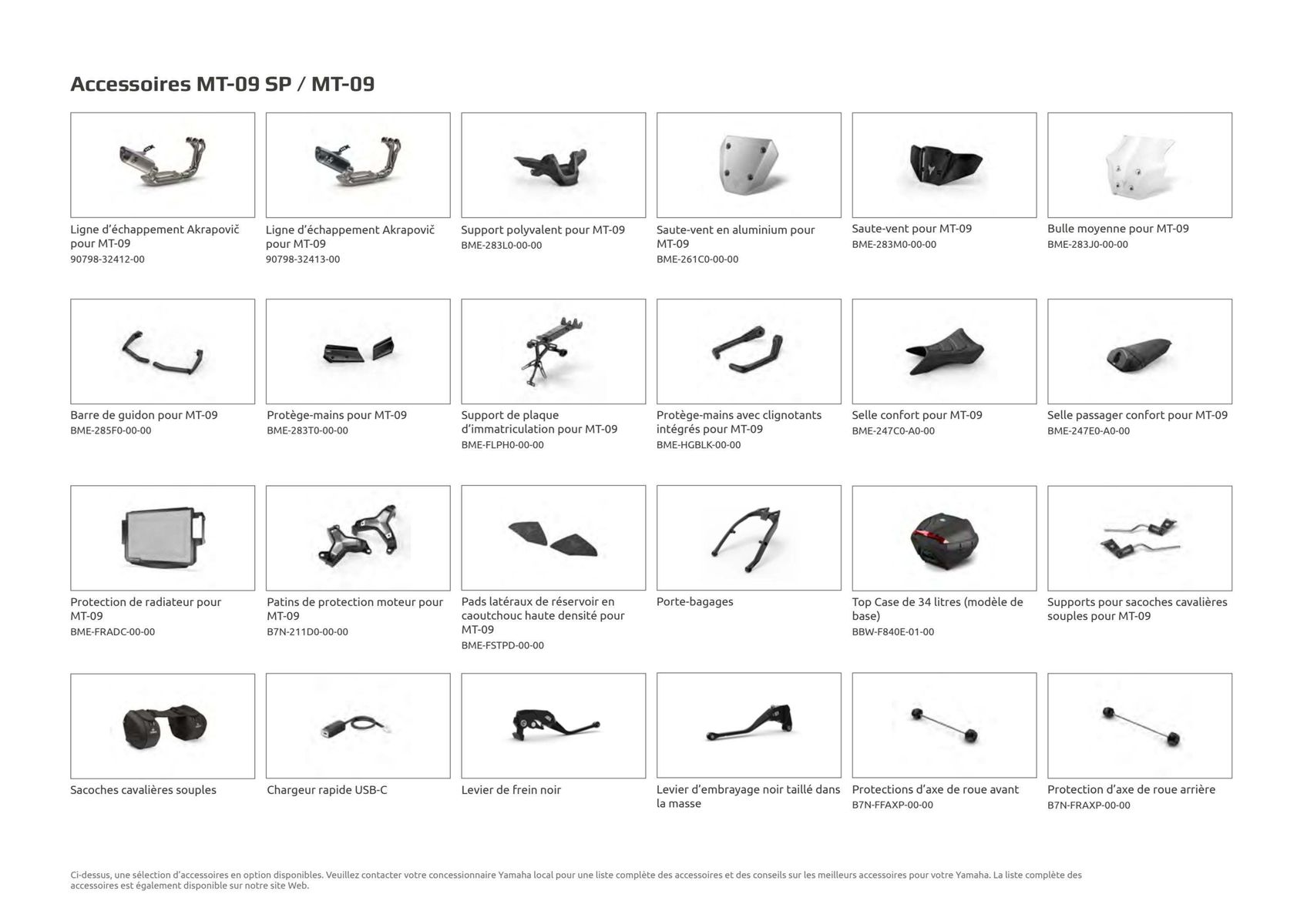 Catalogue Catalogue Yamaha Motos - Hyper Naked, page 00024