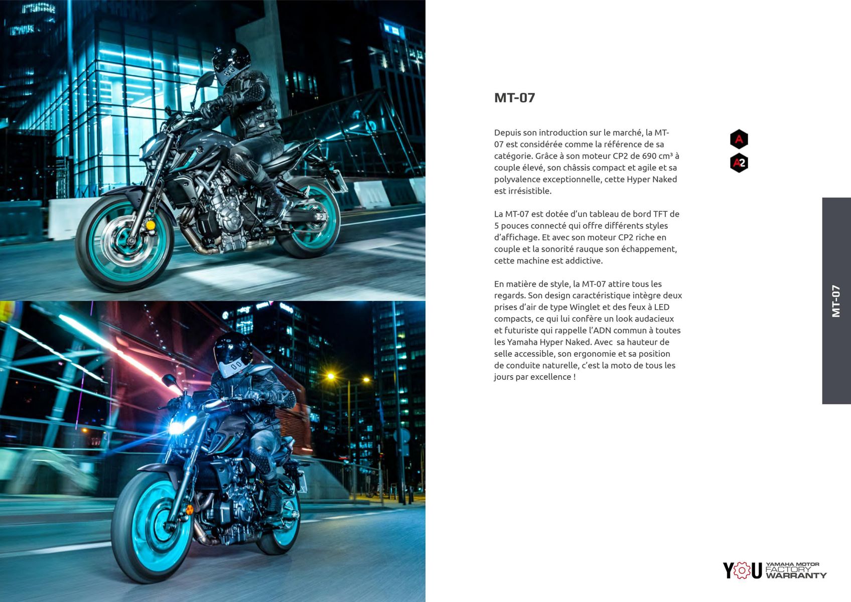 Catalogue Catalogue Yamaha Motos - Hyper Naked, page 00028