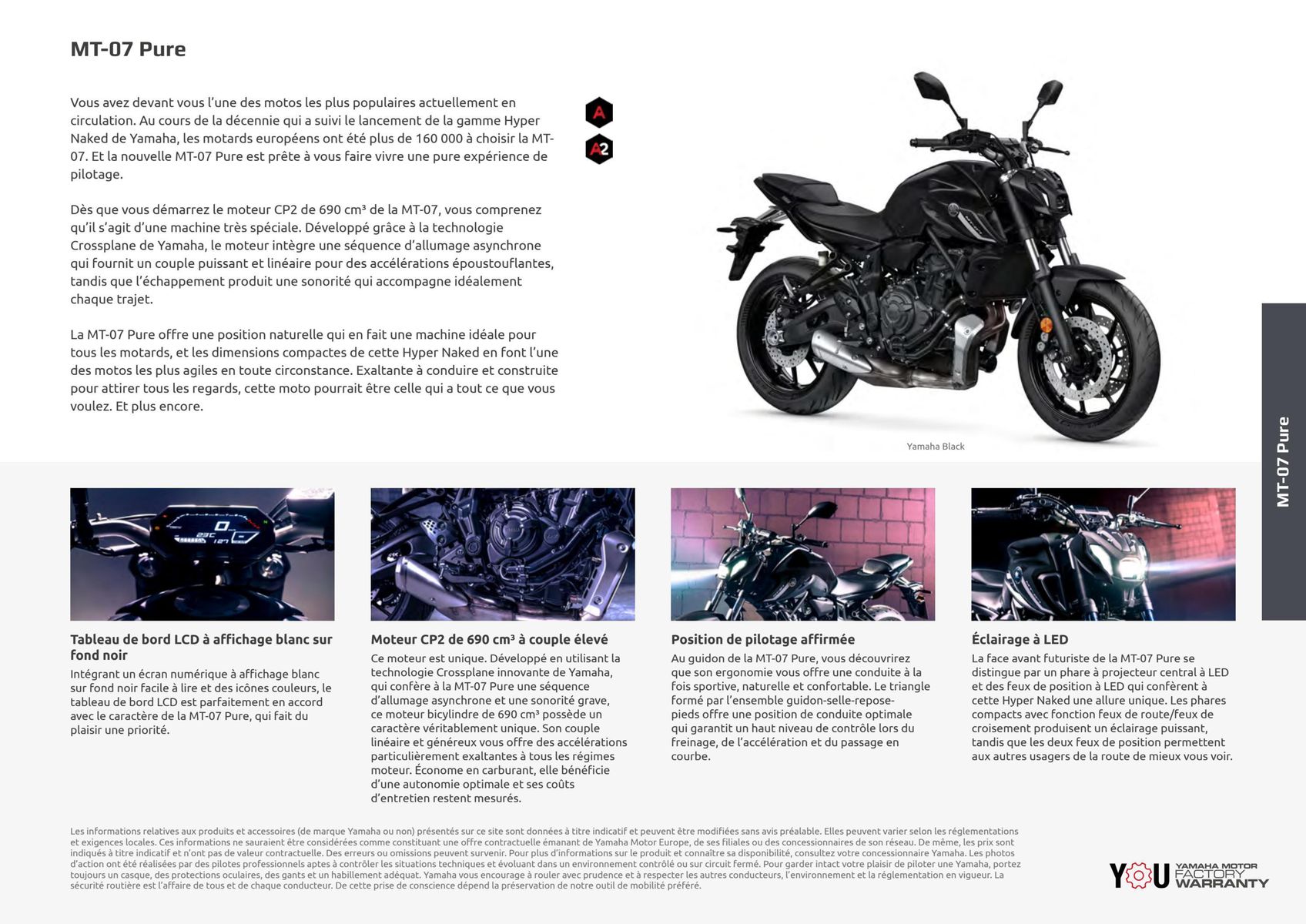 Catalogue Catalogue Yamaha Motos - Hyper Naked, page 00035