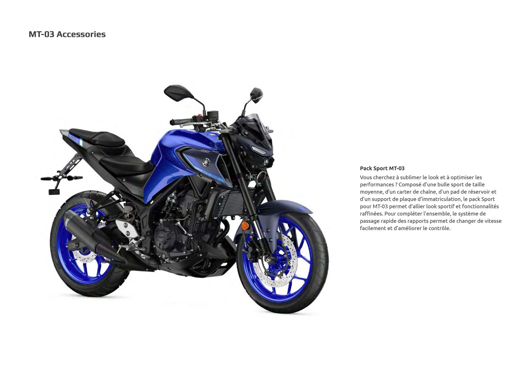 Catalogue Catalogue Yamaha Motos - Hyper Naked, page 00042