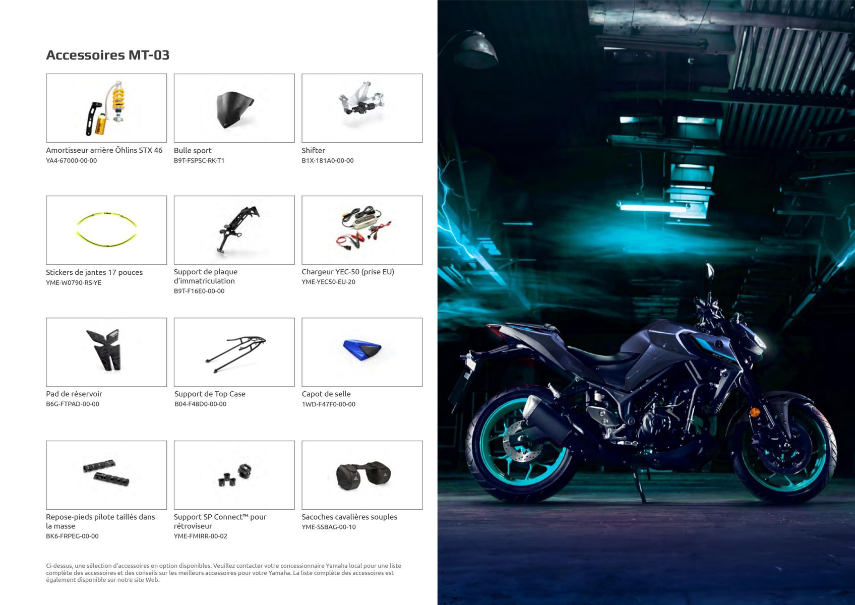 Catalogue Catalogue Yamaha Motos - Hyper Naked, page 00043