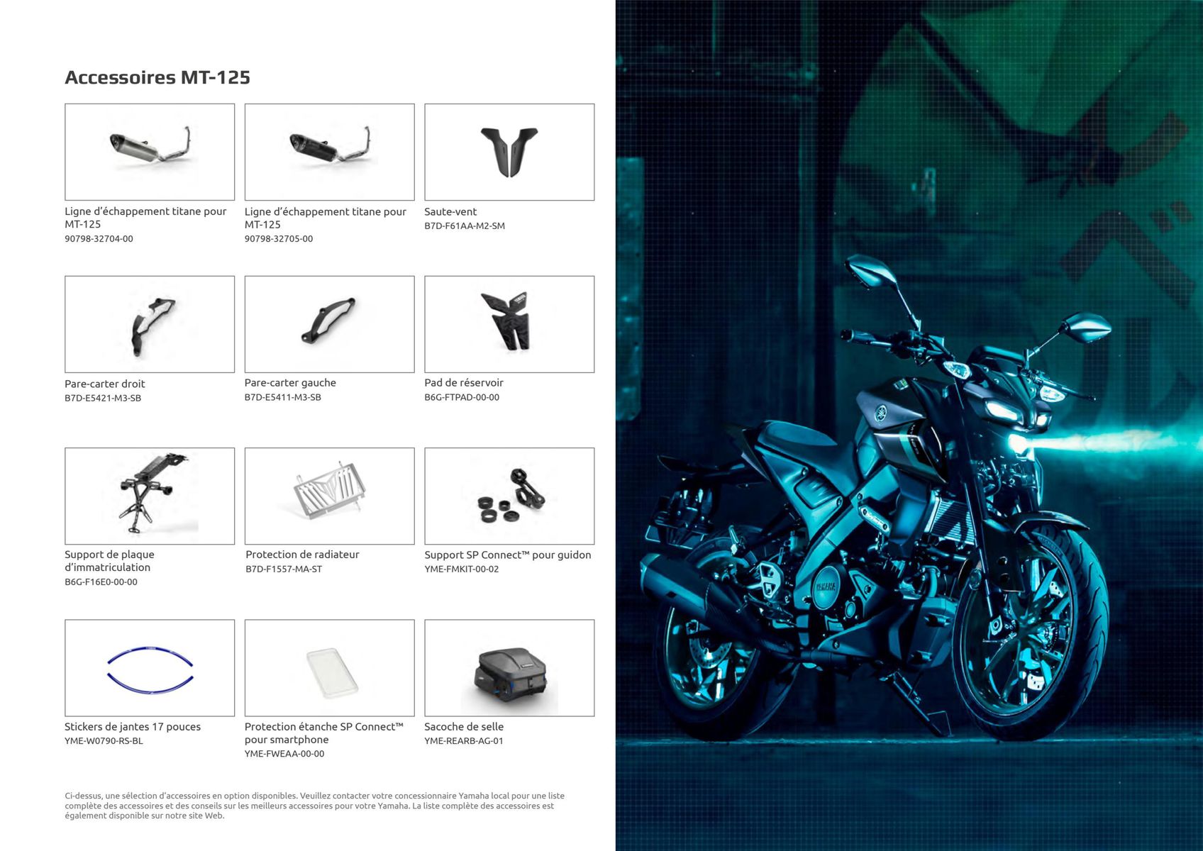 Catalogue Catalogue Yamaha Motos - Hyper Naked, page 00052