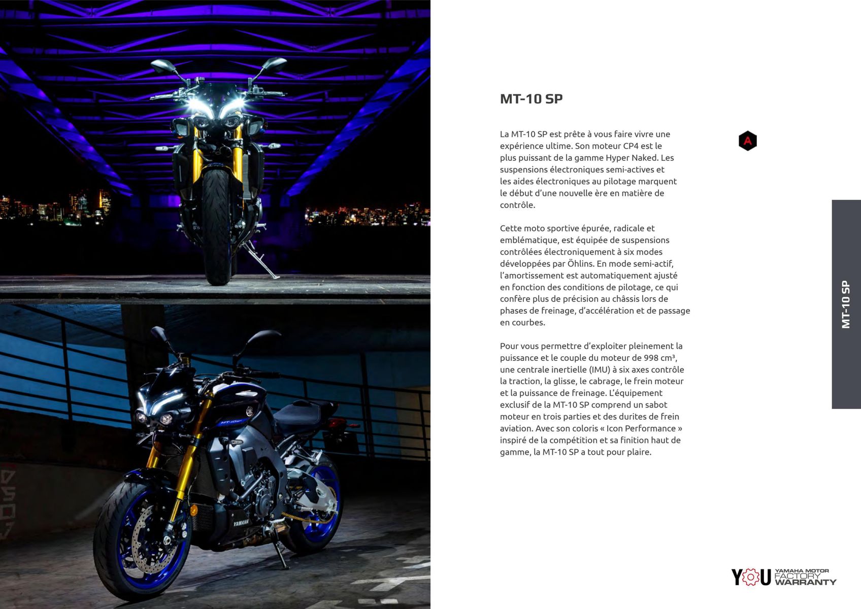 Catalogue Catalogue Yamaha Motos - Hyper Naked, page 00067