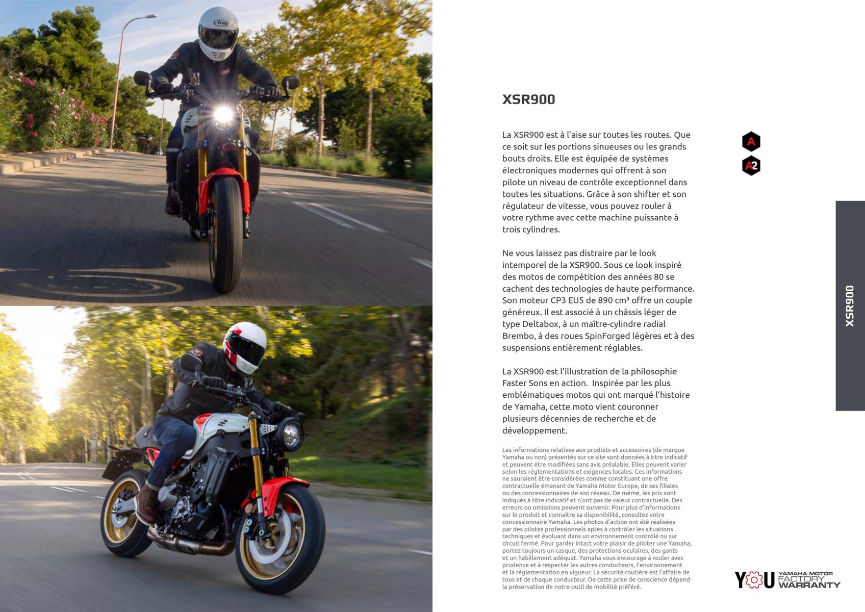 Catalogue Catalogue Yamaha Motos - Sport Heritage, page 00006