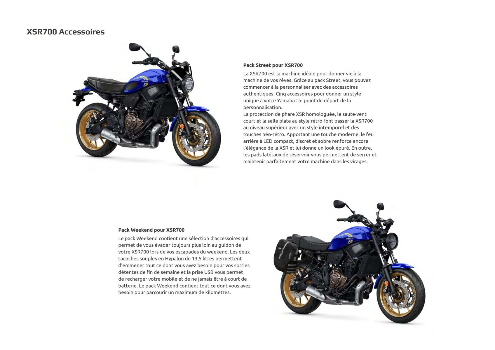 Catalogue Catalogue Yamaha Motos - Sport Heritage, page 00025