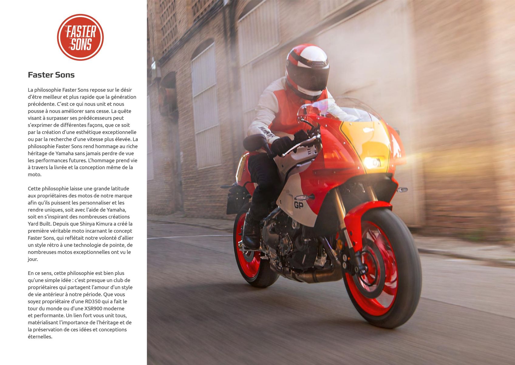Catalogue Catalogue Yamaha Motos - Sport Heritage, page 00047