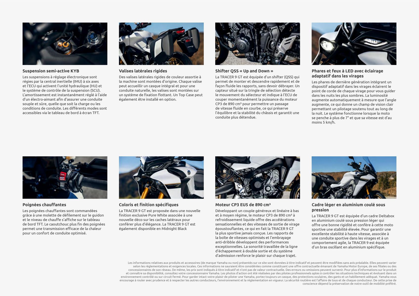 Catalogue Catalogue Yamaha Motos - Sport Touring, page 00016