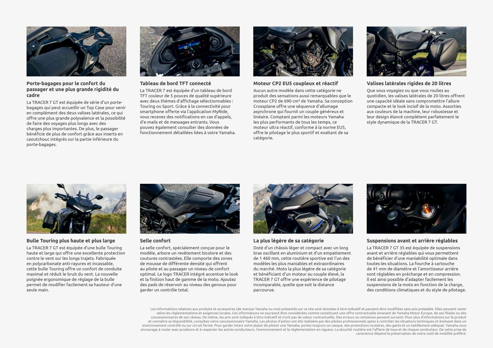 Catalogue Catalogue Yamaha Motos - Sport Touring, page 00033