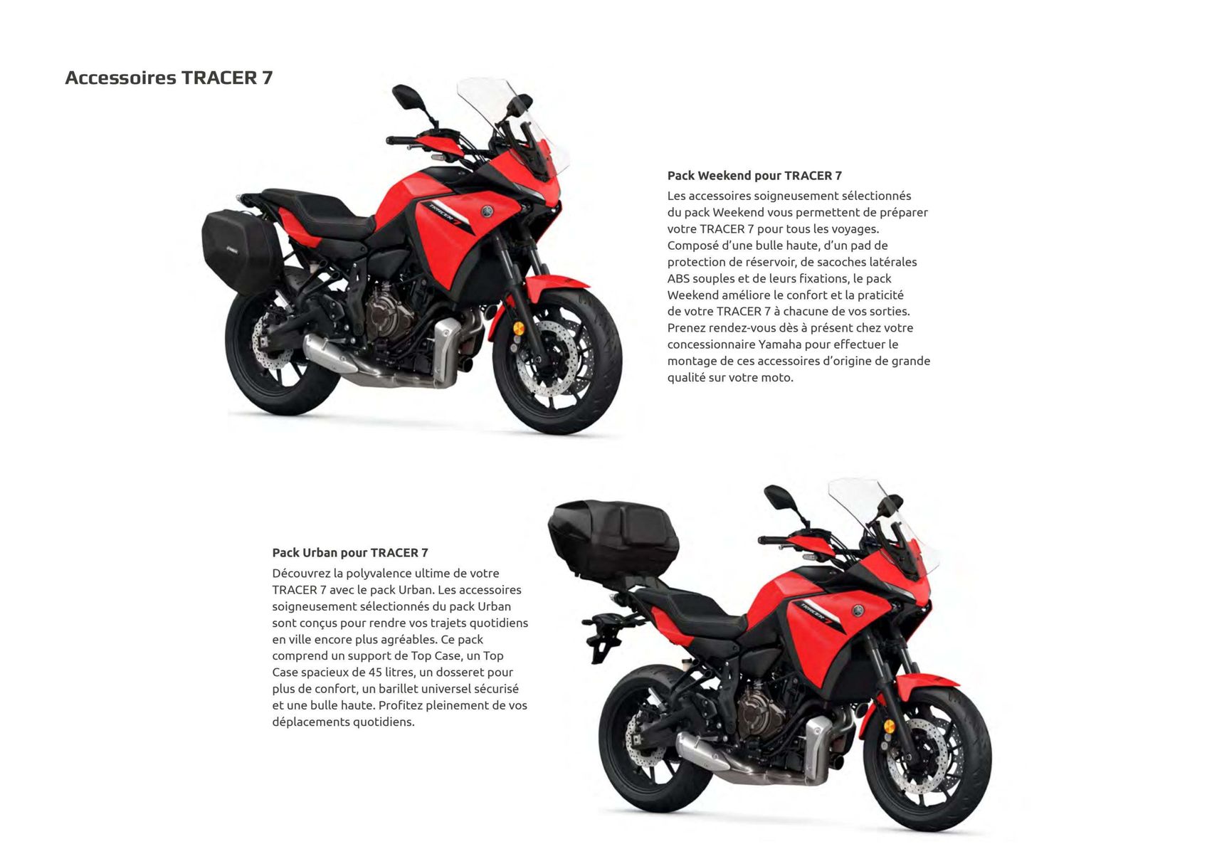 Catalogue Catalogue Yamaha Motos - Sport Touring, page 00044
