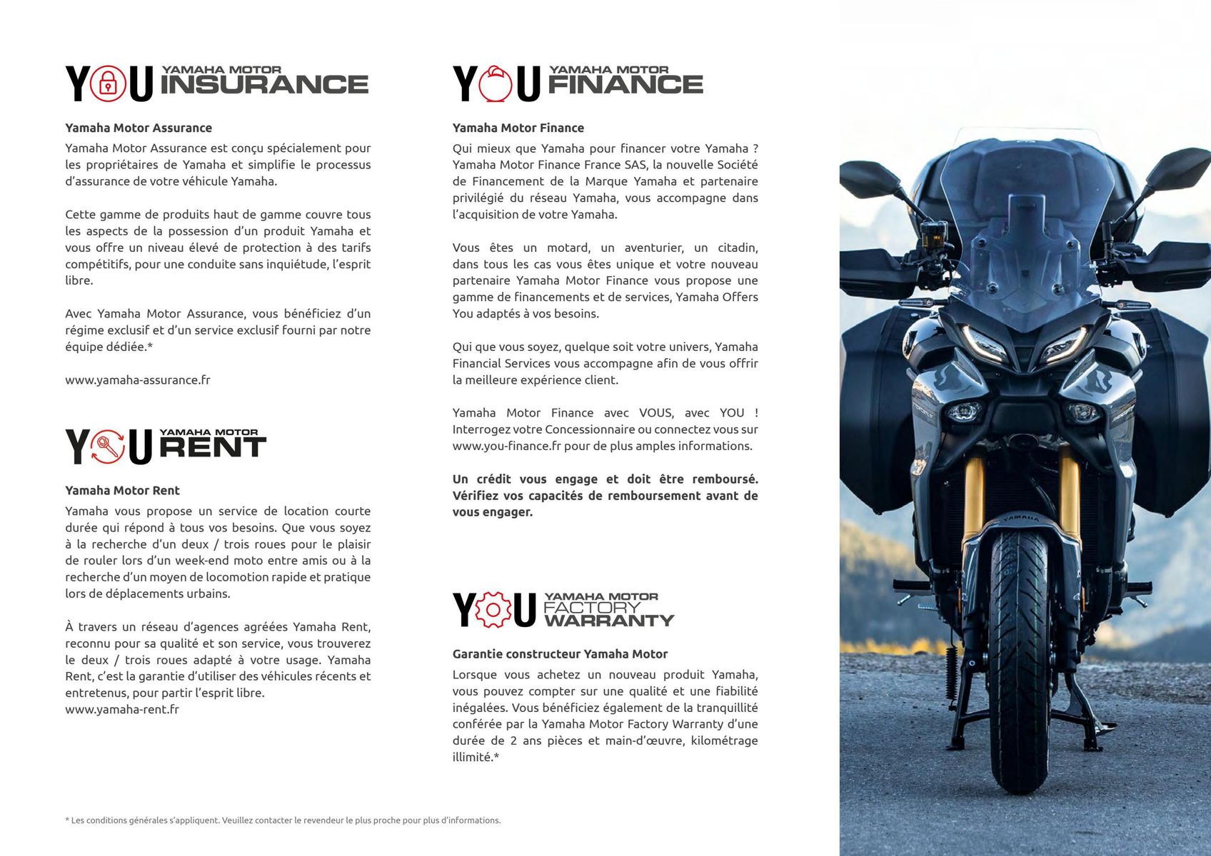 Catalogue Catalogue Yamaha Motos - Sport Touring, page 00061