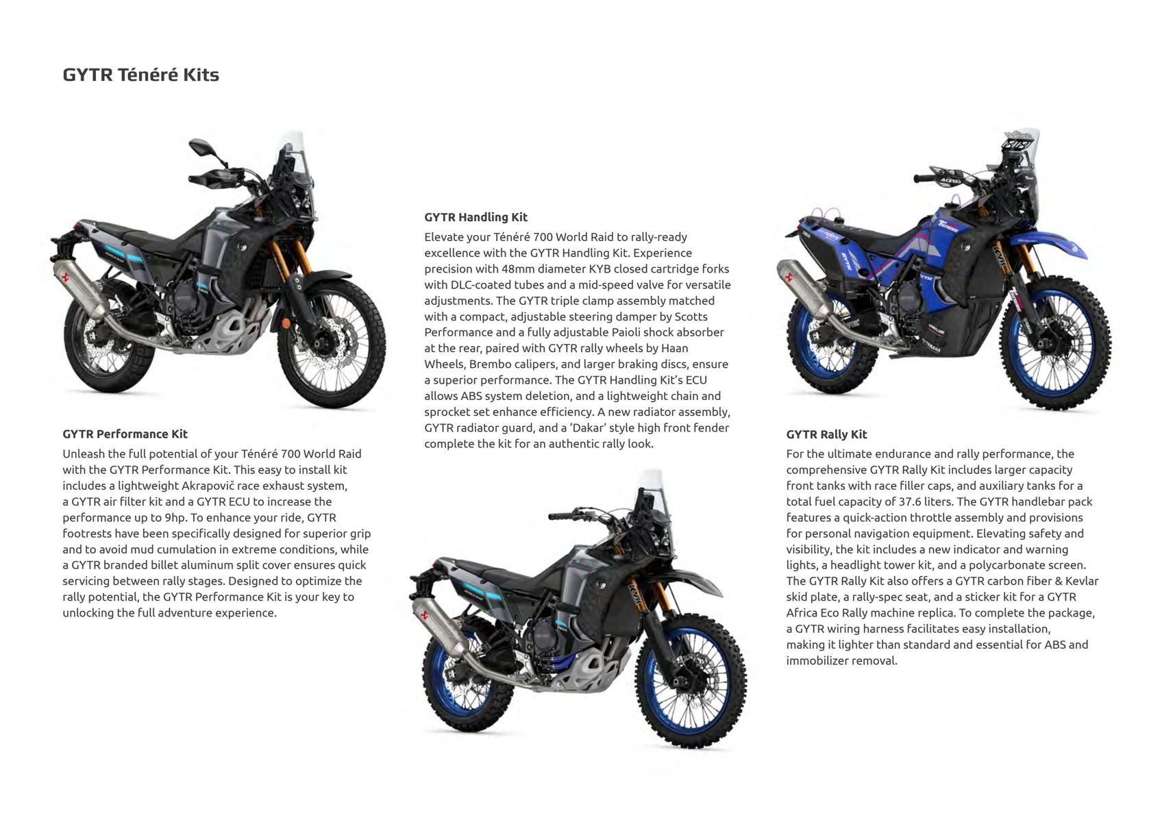 Catalogue Catalogue Yamaha Motos - Adventure, page 00014