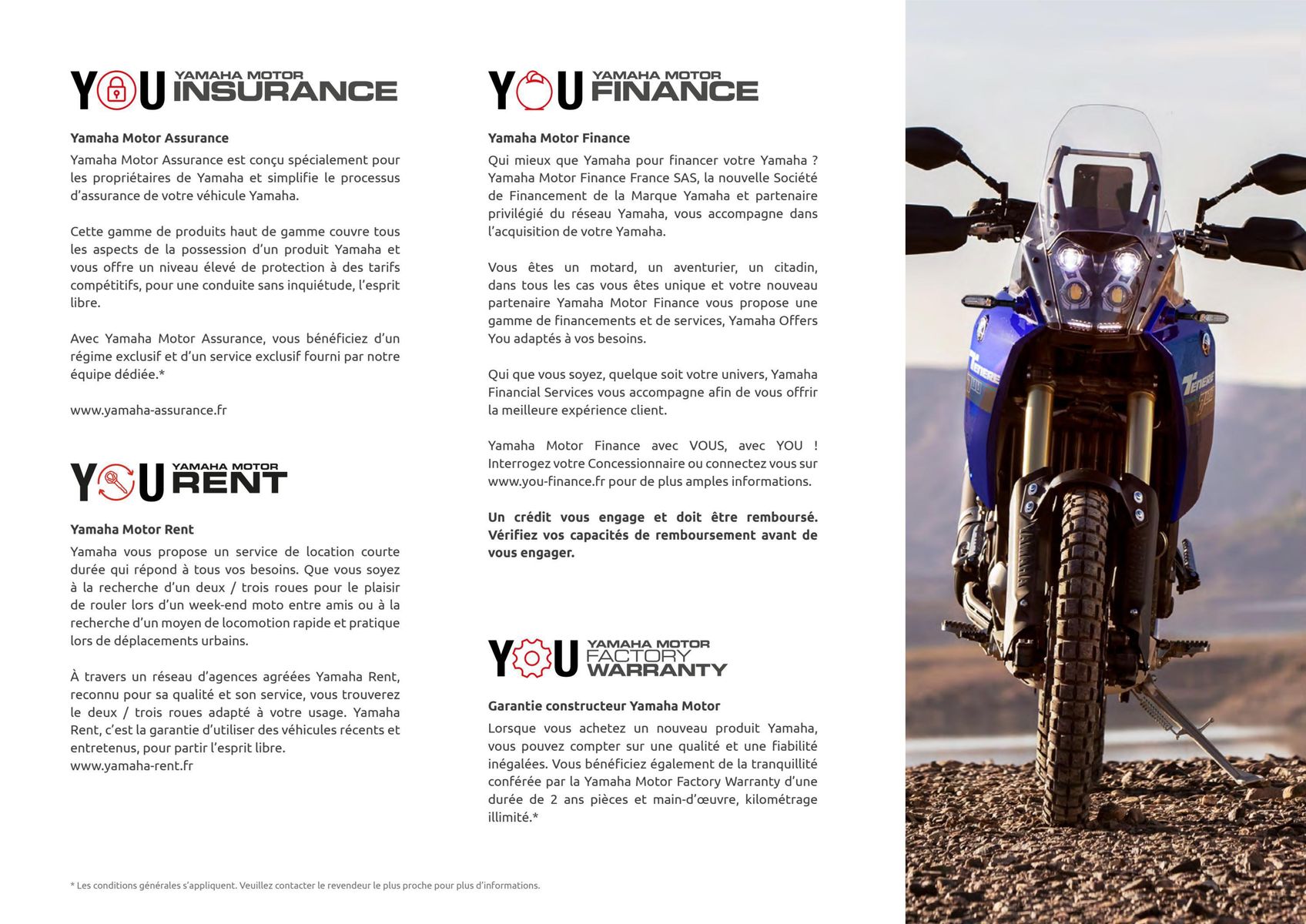 Catalogue Catalogue Yamaha Motos - Adventure, page 00052