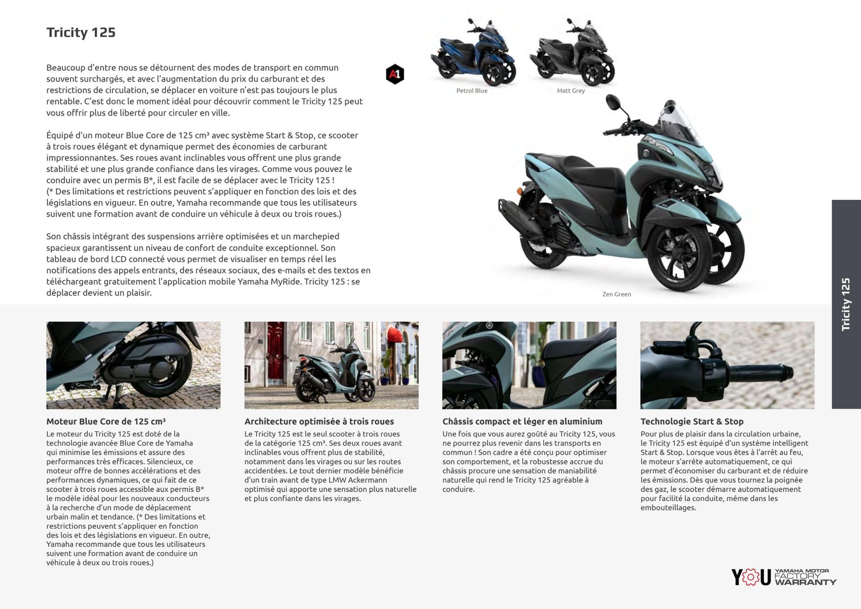 Catalogue Catalogue Yamaha Scooters - Urban Mobility, page 00002