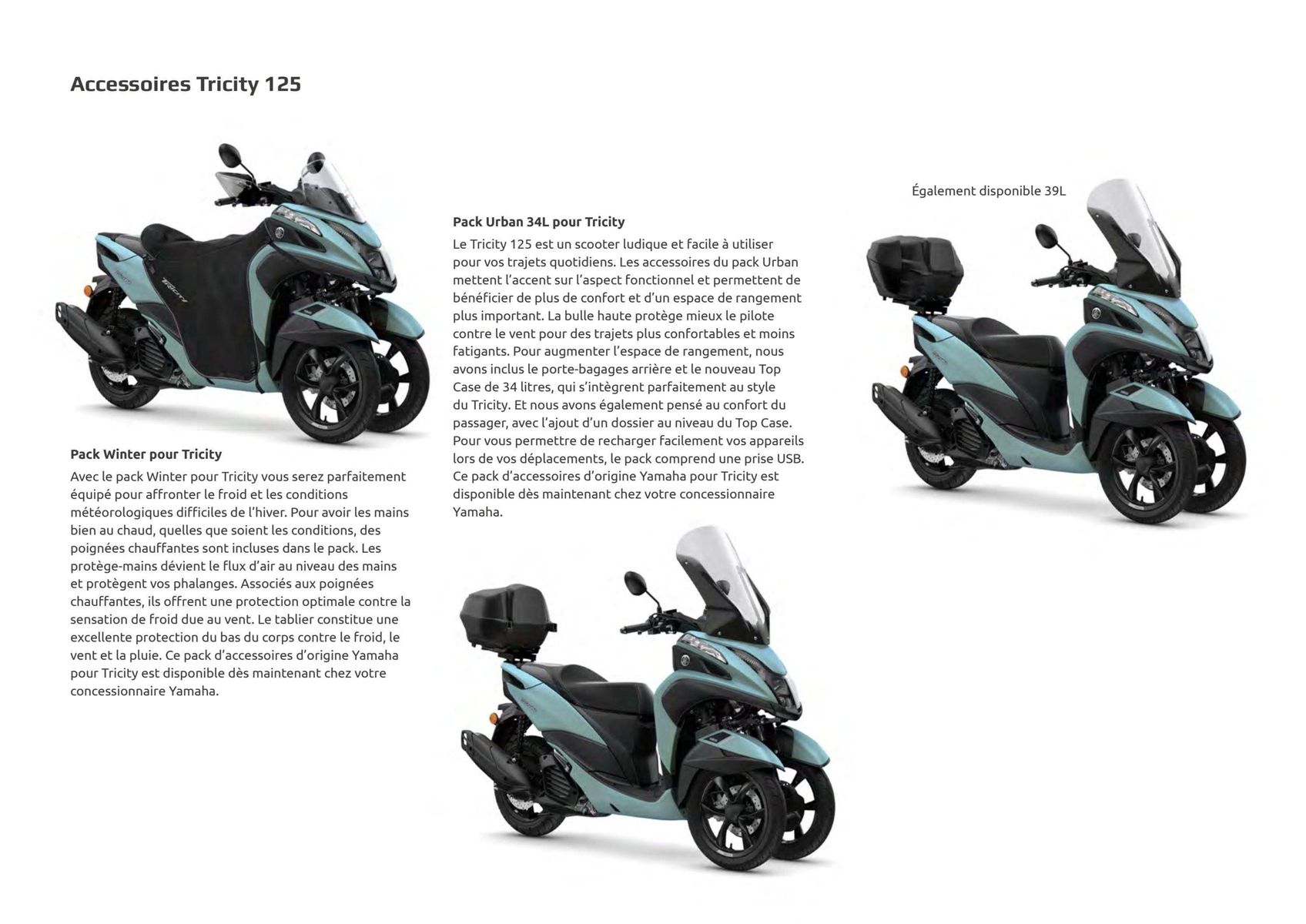 Catalogue Catalogue Yamaha Scooters - Urban Mobility, page 00003