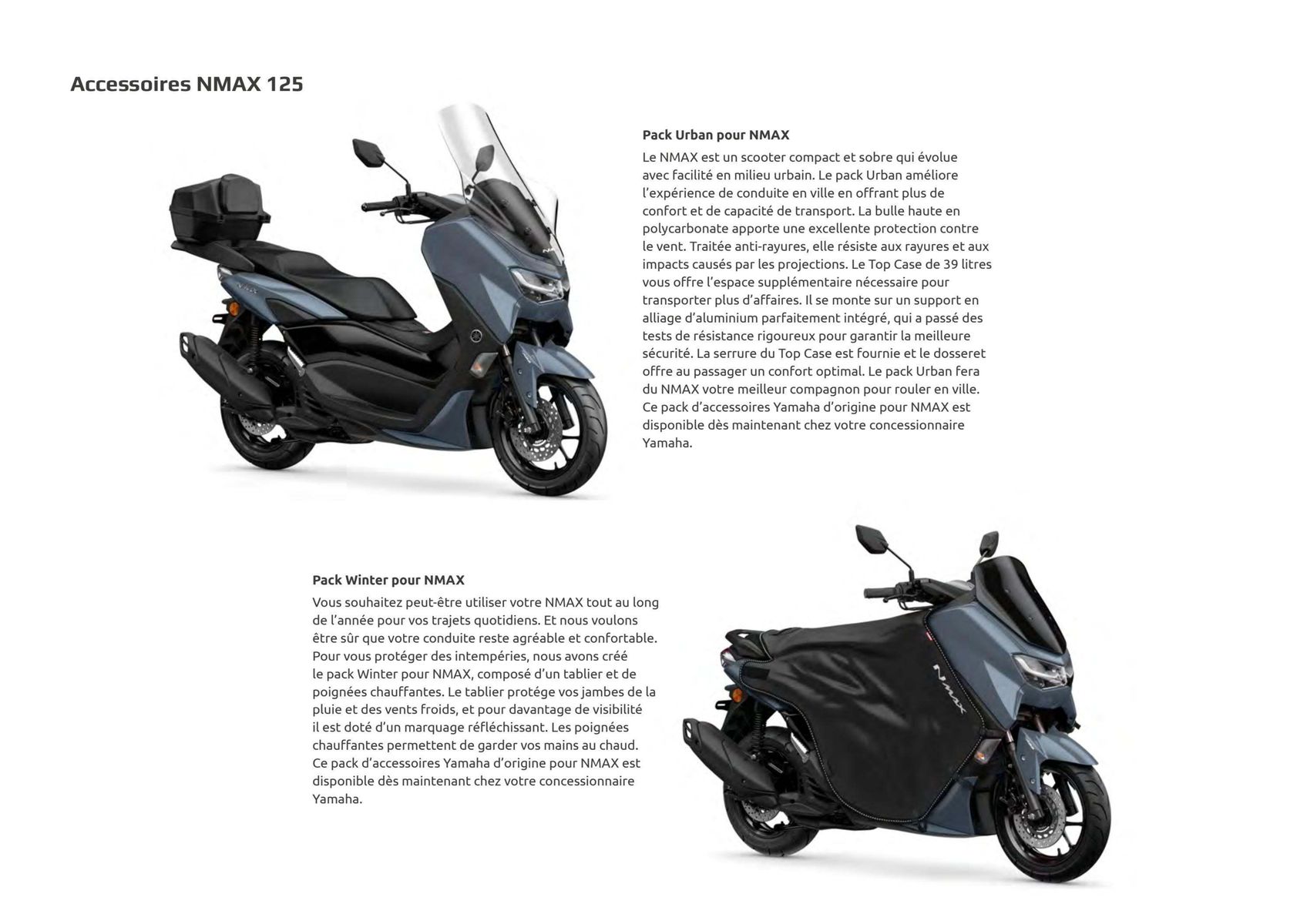 Catalogue Catalogue Yamaha Scooters - Urban Mobility, page 00012
