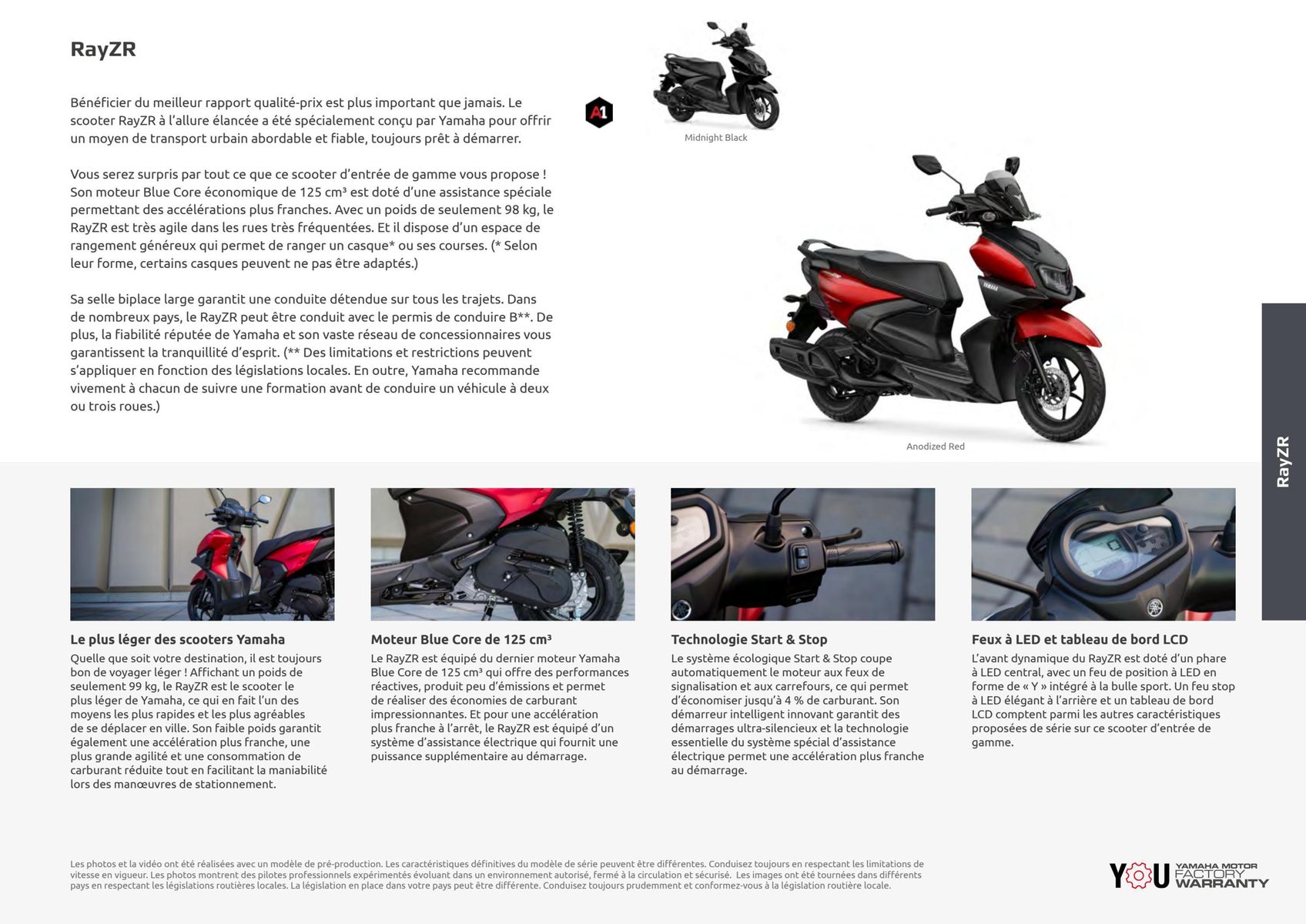 Catalogue Catalogue Yamaha Scooters - Urban Mobility, page 00017