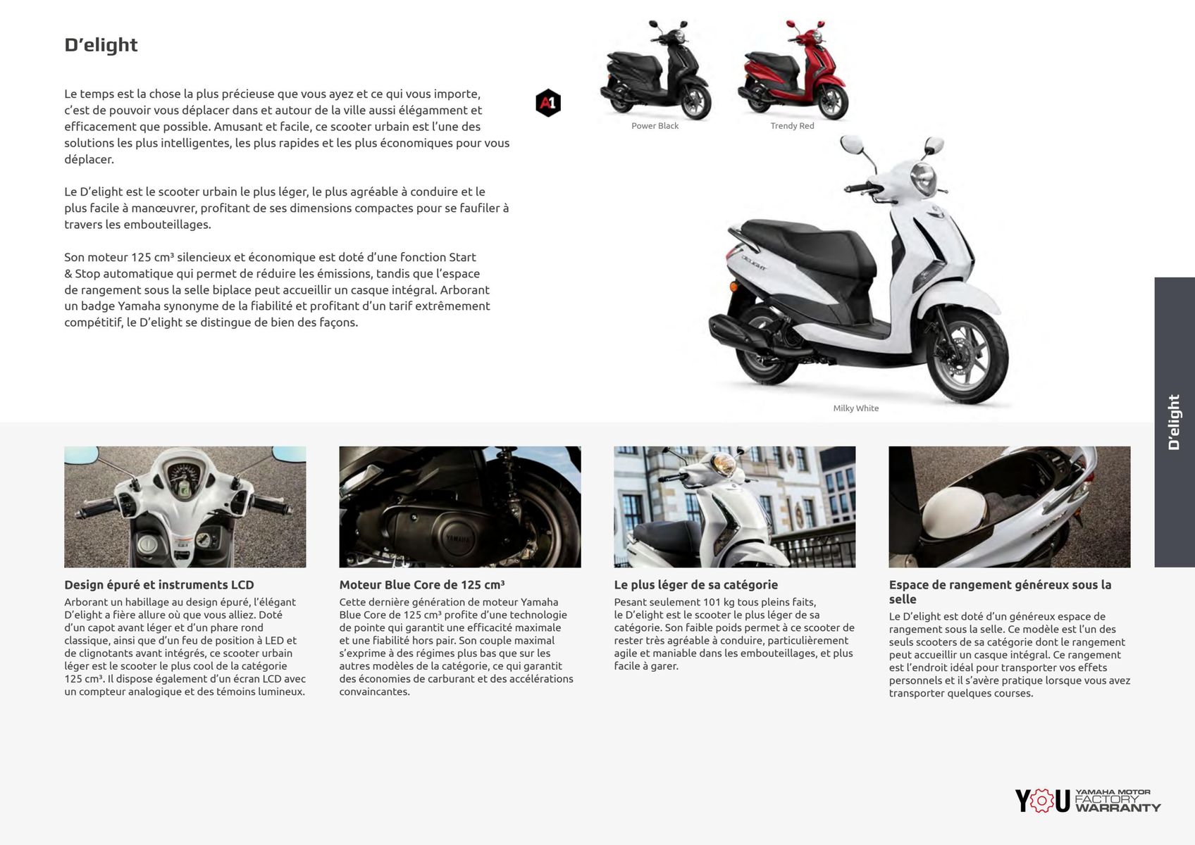 Catalogue Catalogue Yamaha Scooters - Urban Mobility, page 00019