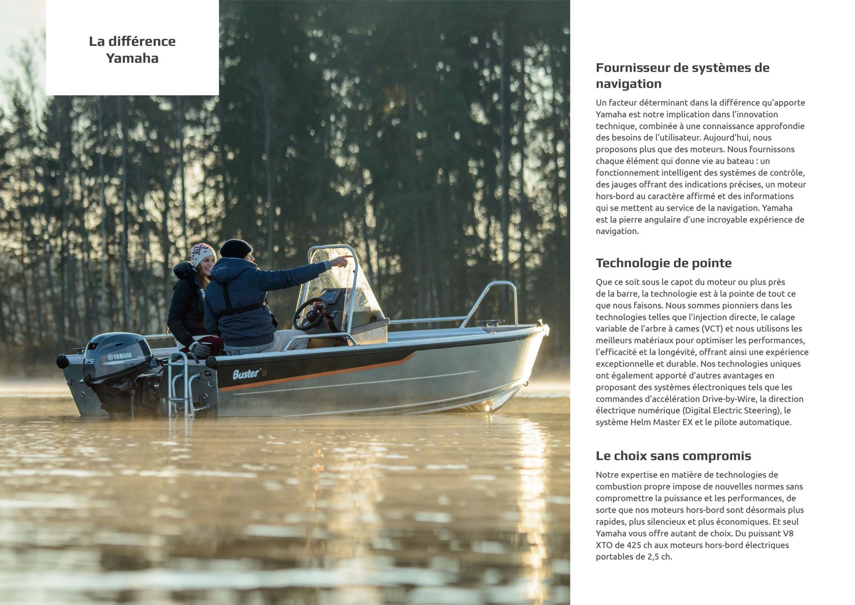 Catalogue Catalogue Yamaha Marine - Moteurs hors-bord 2,5 - 25 ch, page 00026