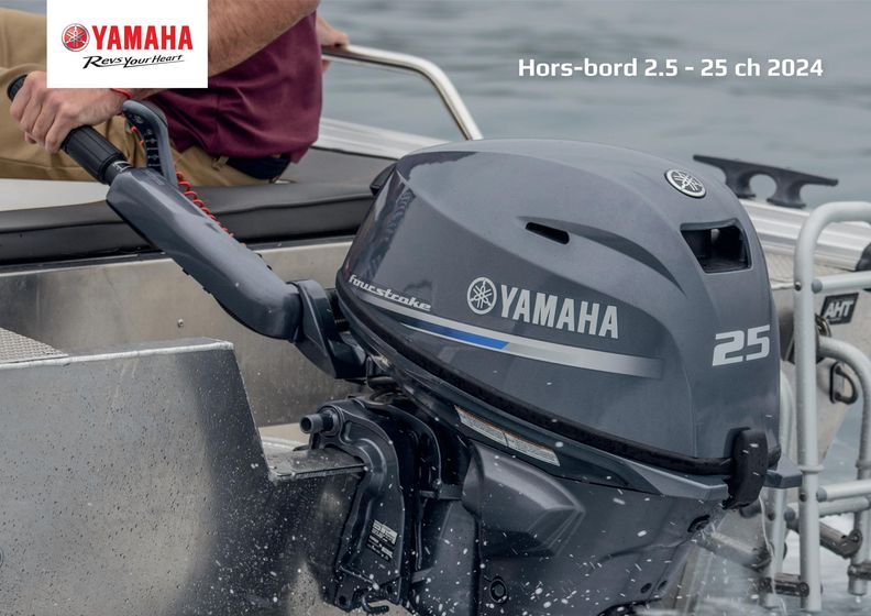 Catalogue Yamaha Marine - Moteurs hors-bord 2,5 - 25 ch