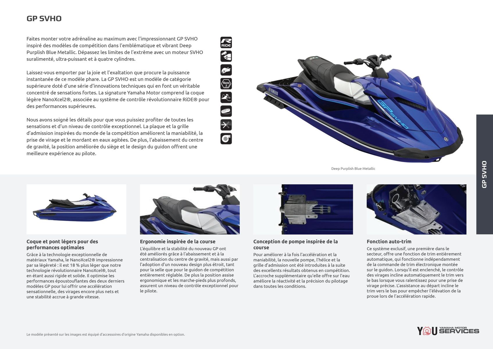 Catalogue Catalogue Yamaha Marine - WaveRunners, page 00004