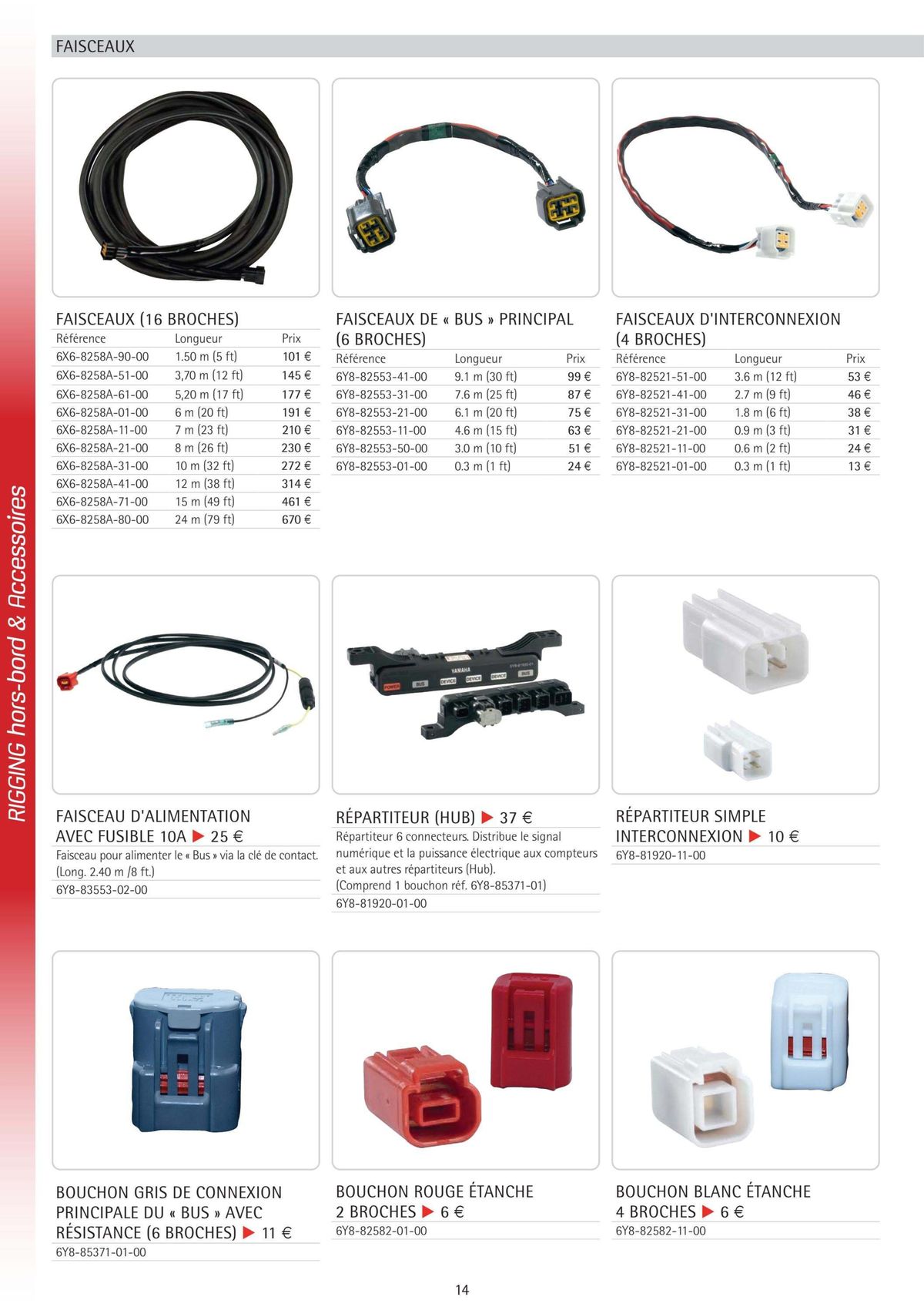Catalogue Catalogue Yamaha Marine - Accessoires Marine 2024, page 00018