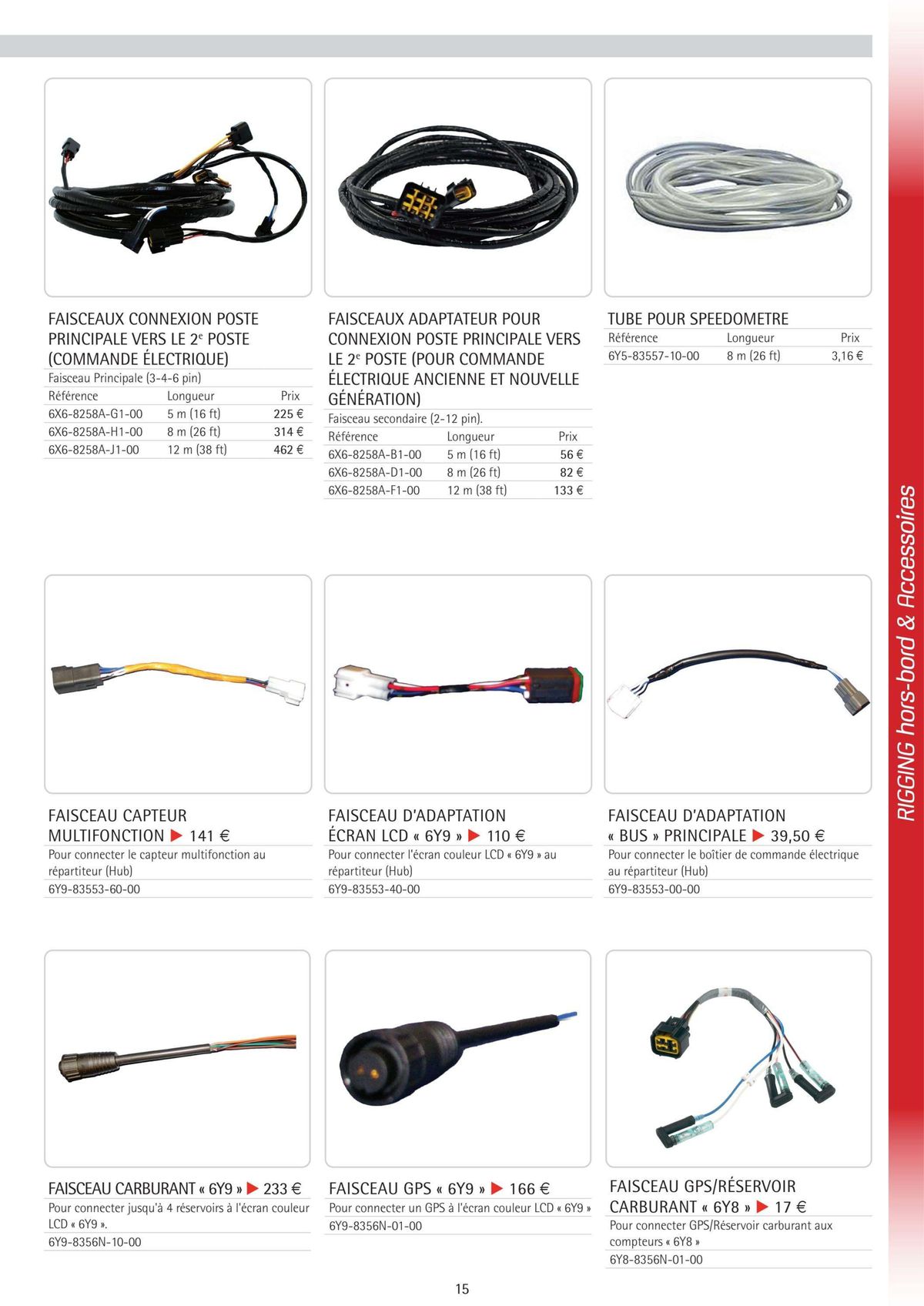 Catalogue Catalogue Yamaha Marine - Accessoires Marine 2024, page 00019