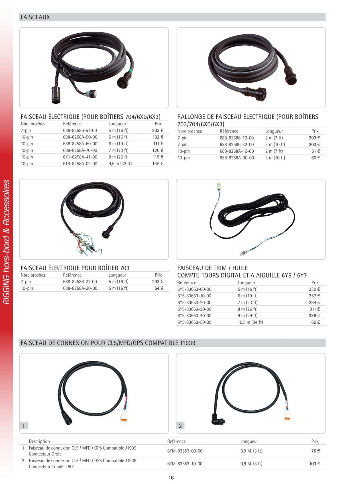 Catalogue Catalogue Yamaha Marine - Accessoires Marine 2024, page 00020