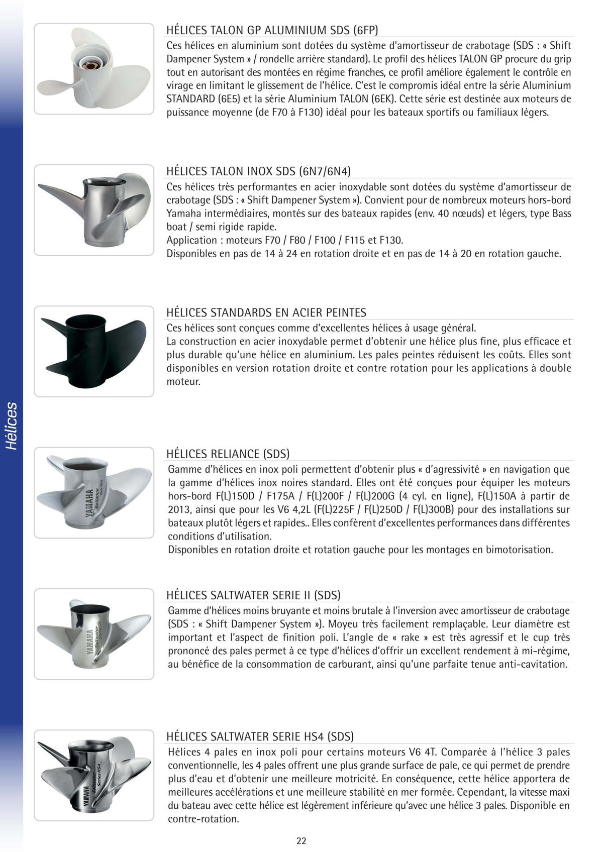 Catalogue Catalogue Yamaha Marine - Accessoires Marine 2024, page 00027