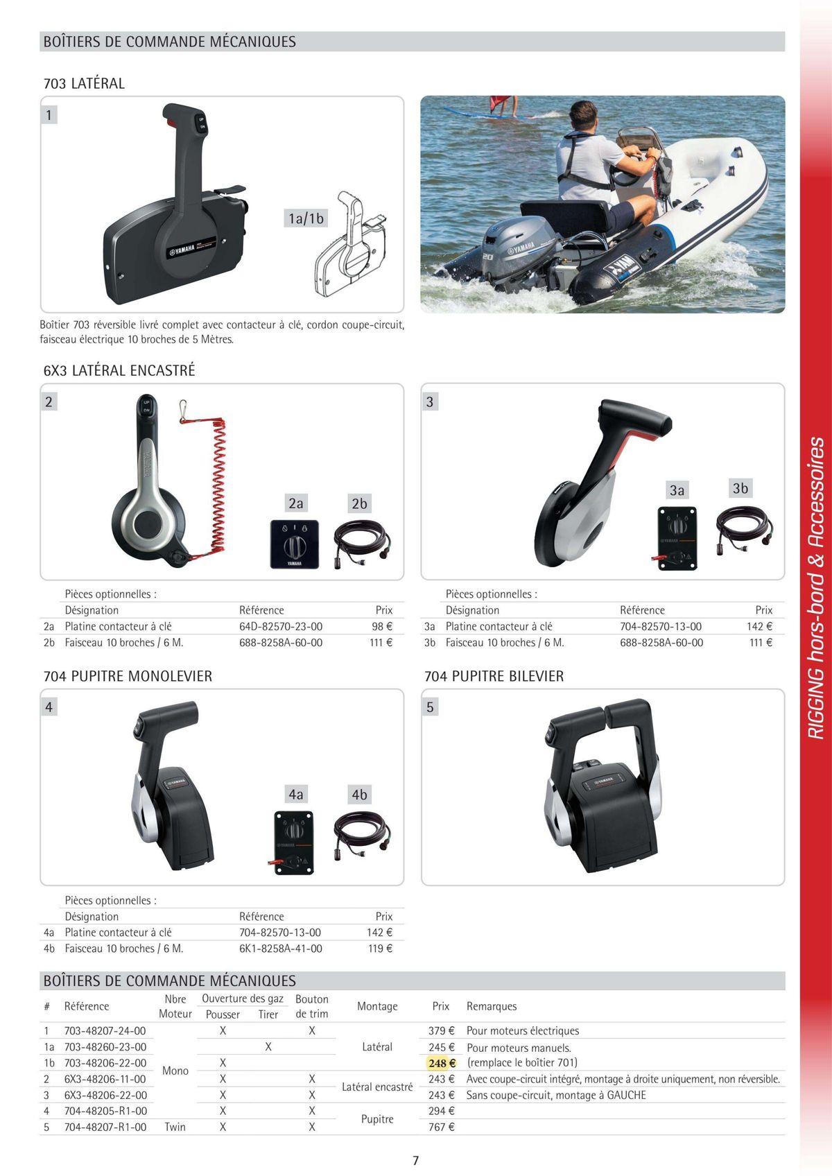 Catalogue Catalogue Yamaha Marine - Accessoires Marine 2024, page 00080