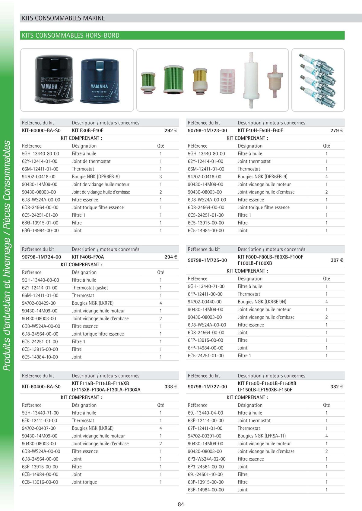 Catalogue Catalogue Yamaha Marine - Accessoires Marine 2024, page 00095