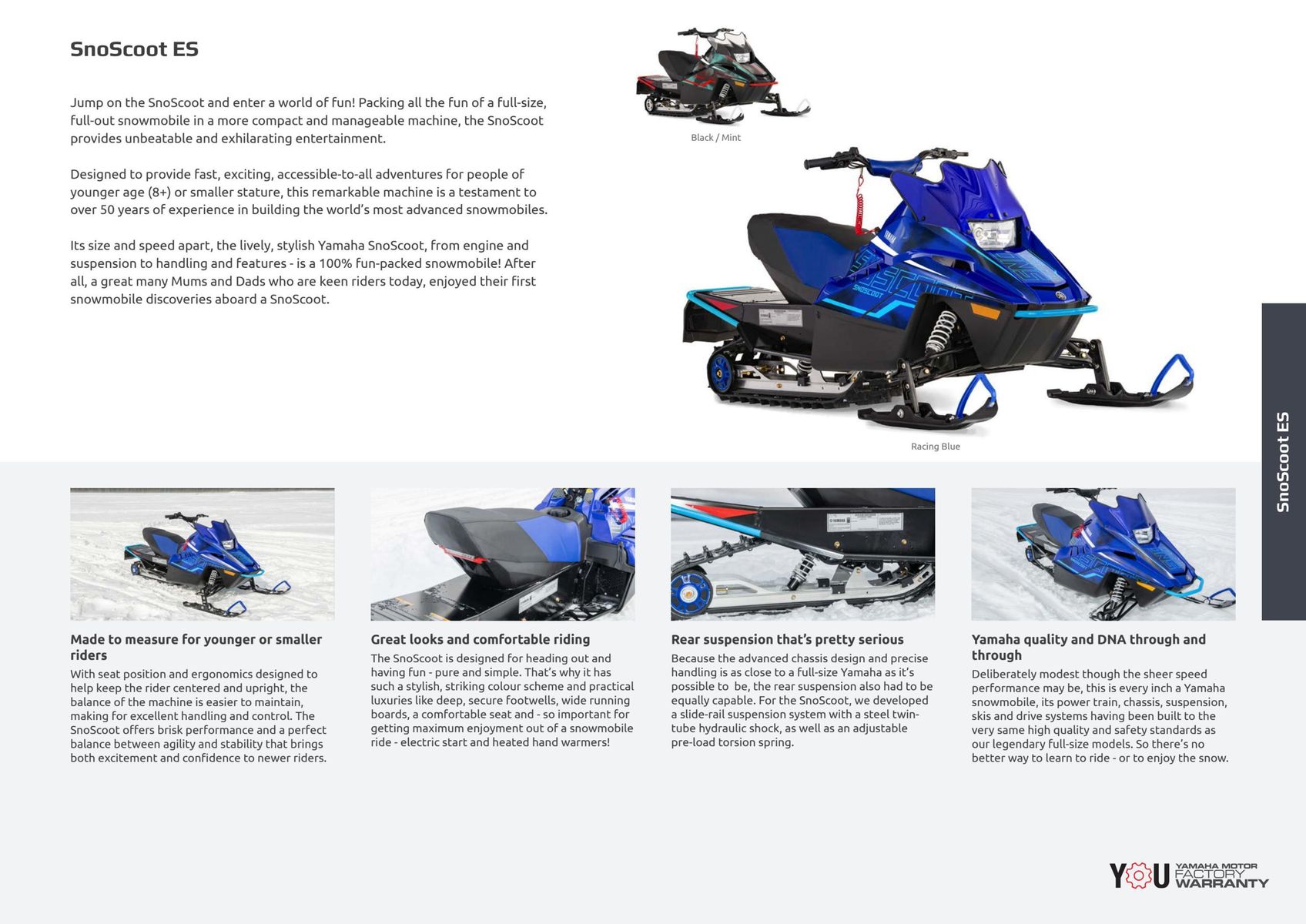 Catalogue Catalogue Yamaha Motoneiges - Snowmobiles, page 00028