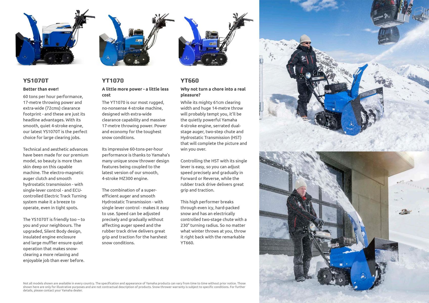 Catalogue Catalogue Yamaha Motoneiges - Snowmobiles, page 00037