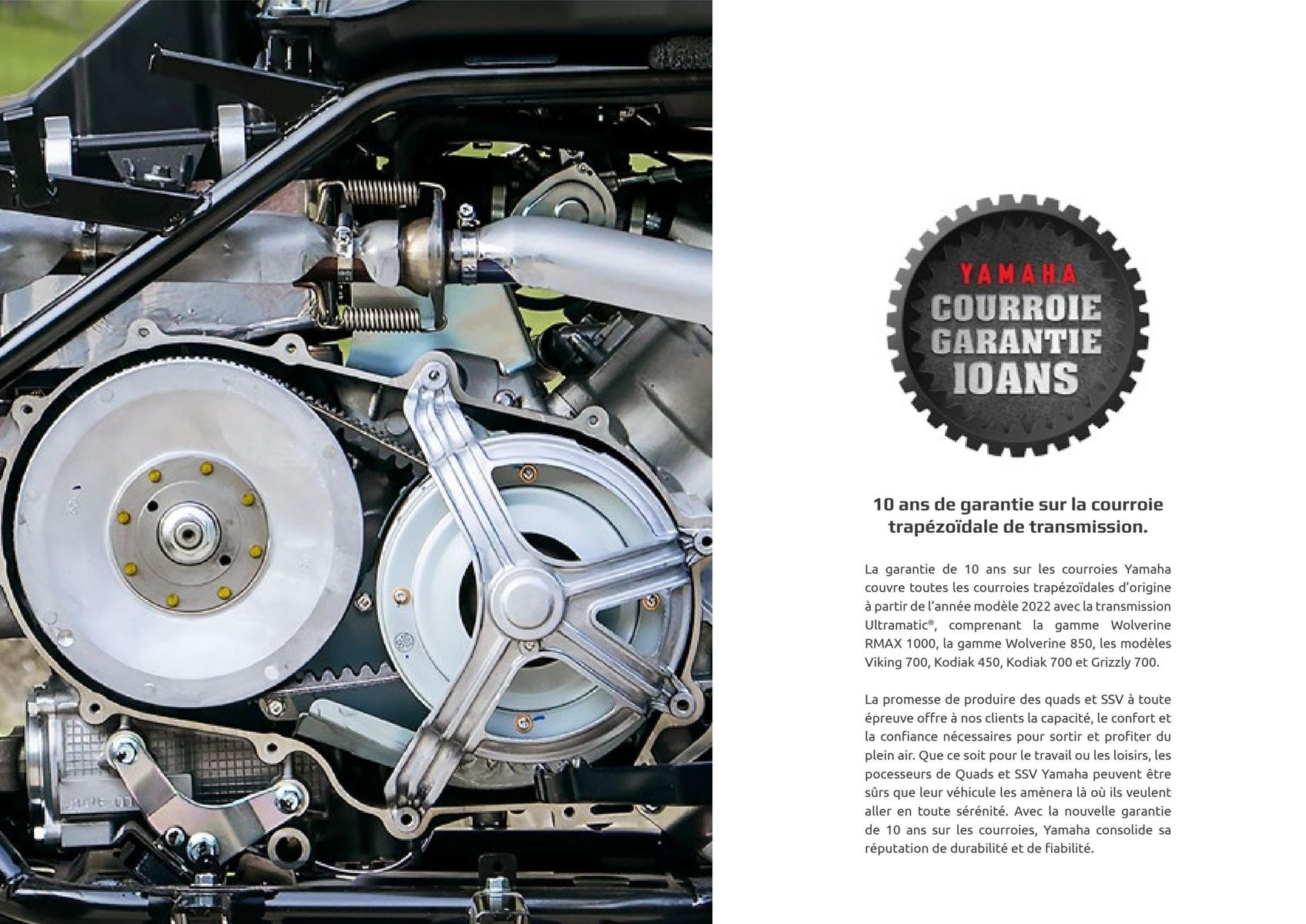 Catalogue Catalogue Yamaha Quatre roues - Quads et SSV, page 00083