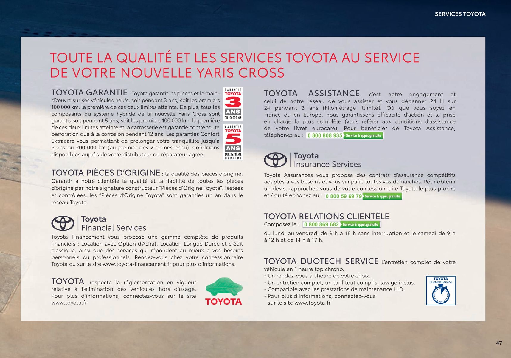 Catalogue Toyota Yaris Cross , page 00047