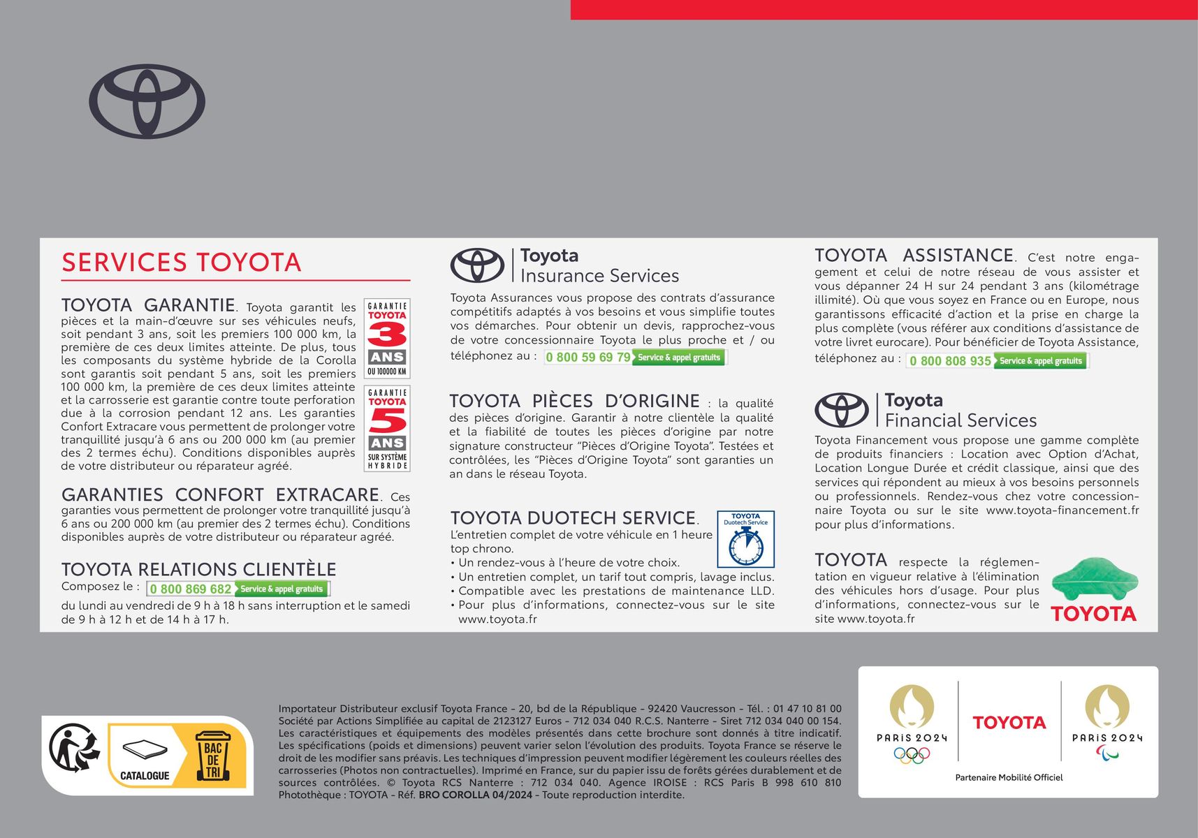 Catalogue Toyota Corolla , page 00048