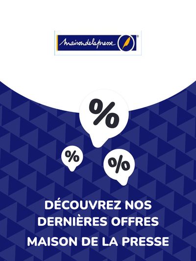 Promos de Librairies à Bourgoin-Jallieu | Offres Maison de la Presse sur Maison de la Presse | 18/06/2024 - 18/06/2025