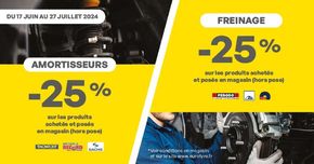 Catalogue Eurotyre | -25% sur les produits achetés et posés en magasin | 18/06/2024 - 27/07/2024